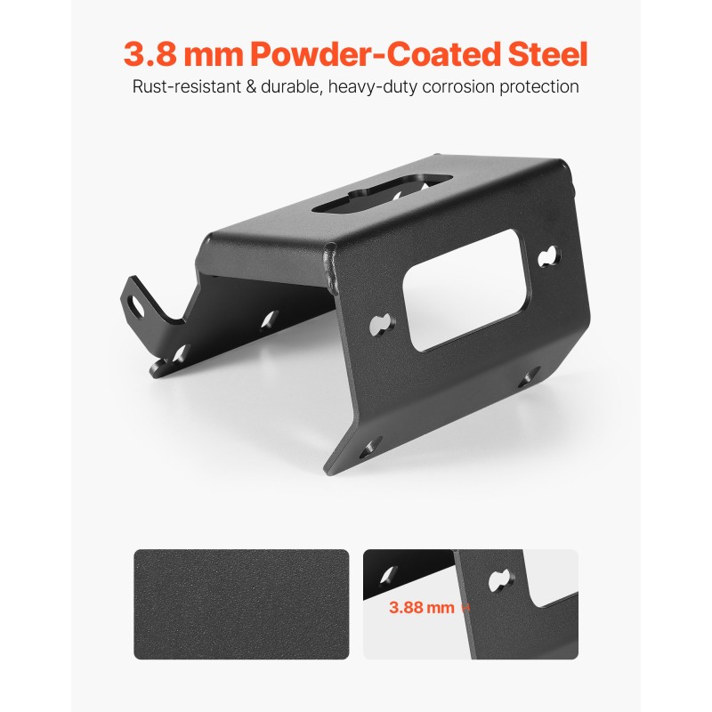 Vinssikiinnike jauhemaalattua terästä 907–1633 kg Honda Foreman ja Rancher 2014–2021