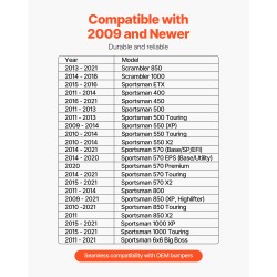 Vinssiteline vetokoukkuun Polaris Sportsman 2009 ja uudemmat Q235 teräs 907–1633 kg musta
