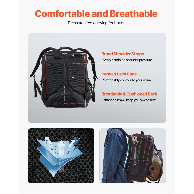 Hitsausreppu 33 l 600D polyesteri lämpöeristetty eväslokero