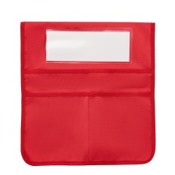 Tuolin selkänojataskut 24 kpl Oxford-kangasta 12–13 tuuman selkänojiin 6 värissä