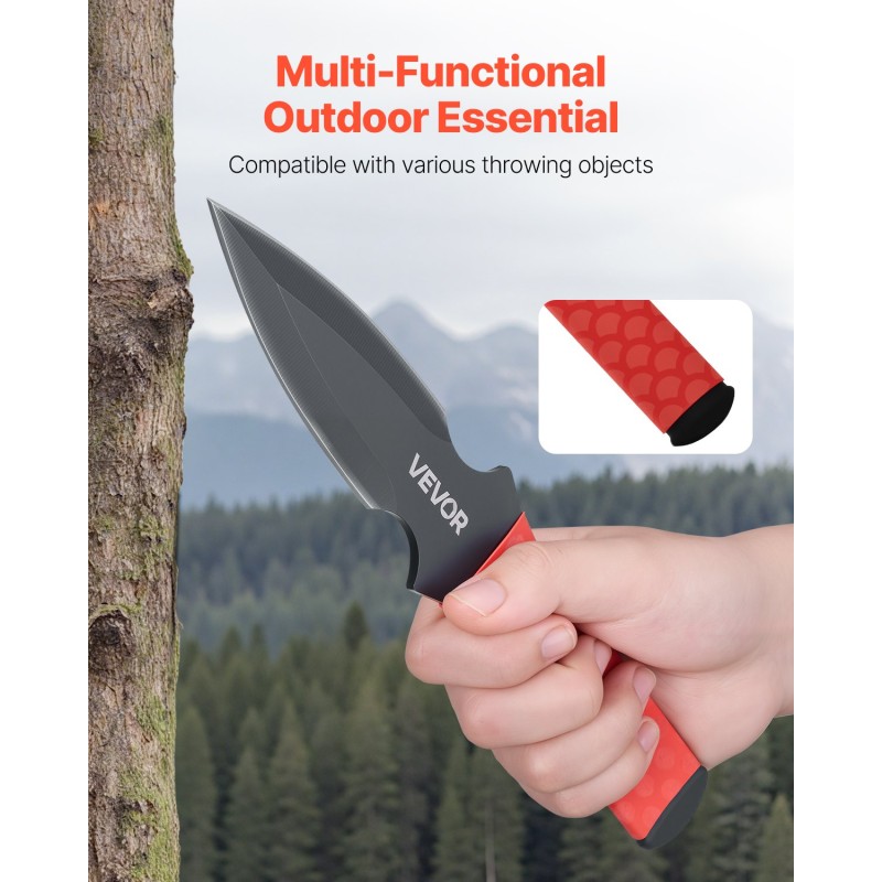 Heittoveitsisetti 6 kpl 3Cr13 ruostumatonta terästä 226 mm harrastus ja kilpailu