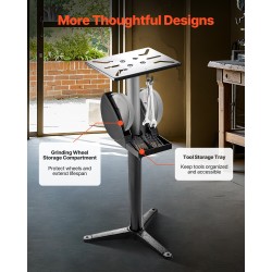 Penkkihiomakoneen jalusta valurauta-teräsrunkoinen 5-portainen korkeussäätö 31,5x25,4 cm