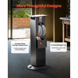 Lattiateline penkkihiomakoneelle valurauta ja teräs 840 mm kiinnityslevy 28 x 17 cm