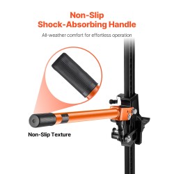 Maatilapukki rakenneteräs käsikäyttöinen 3175 kg maksimikuorma 130–1380 mm nostoalue