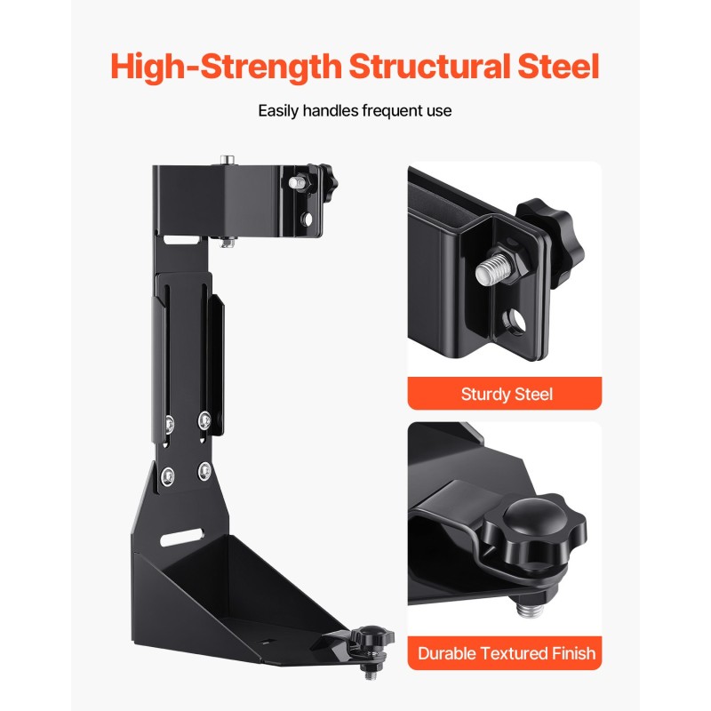 Tunkin kiinnike maastoajoon teräs 3 mm 250–350 mm Jeep Wrangler YJ/TJ/JK/JL