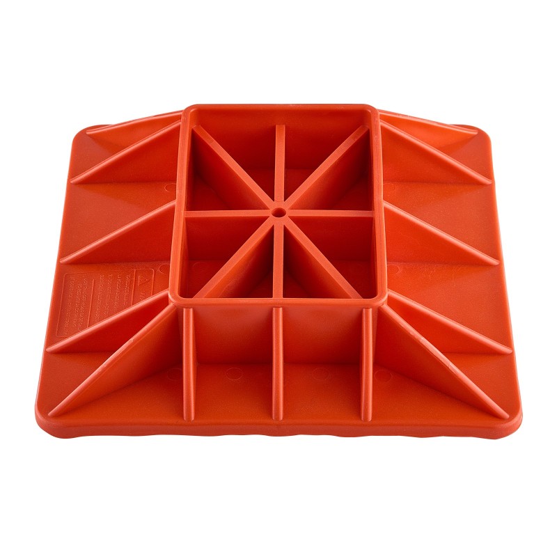 Jalusta korkeanostotunkille polypropeeni 3175 kg kantavuus 185x120 mm