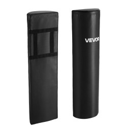 Taklaustyynyt PVC pintaiset 1080x310x155 mm 2 kpl mustat korkeatiheyksisellä sisuksella harjoituksiin