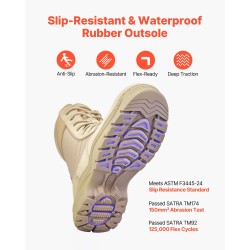 Taktiset saappaat kevyet ja hengittävät sivuvetoketjulla vettähylkivä liukastumista estävä kumipohja