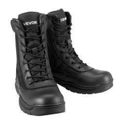 Miesten taktiset maiharit vedenpitävä hengittävä materiaali kumipohjalla sivuvetoketjulla 203 millimetrin varsi musta