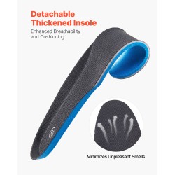 Miesten nilkkapituiset taktiset mustat saappaat vedenpitävällä liukastumista estävällä kumipohjalla