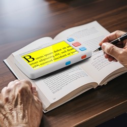 Kannettava digitaalinen suurennuslaite 5-tuumainen LCD-näyttö 4–32-kertainen suurennus 2500 mAh akku