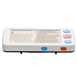 Kannettava digitaalinen suurennuslaite 5-tuumainen LCD-näyttö 4–32-kertainen suurennus 2500 mAh akku