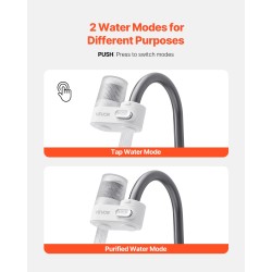 Hanakiinnitteinen ABS vedensuodatin hiilikuitusuodattimella yksi yksikkö kolme suodatinta keittiöön ja kylpyhuoneeseen