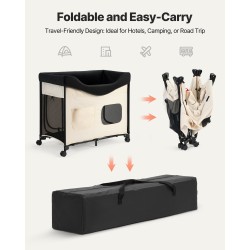 Korotettu taitettava lemmikkisänky L hiiliteräsrunko 600D Oxford-kangas hollantilainen sametti pyörillä 45kg kantavuus