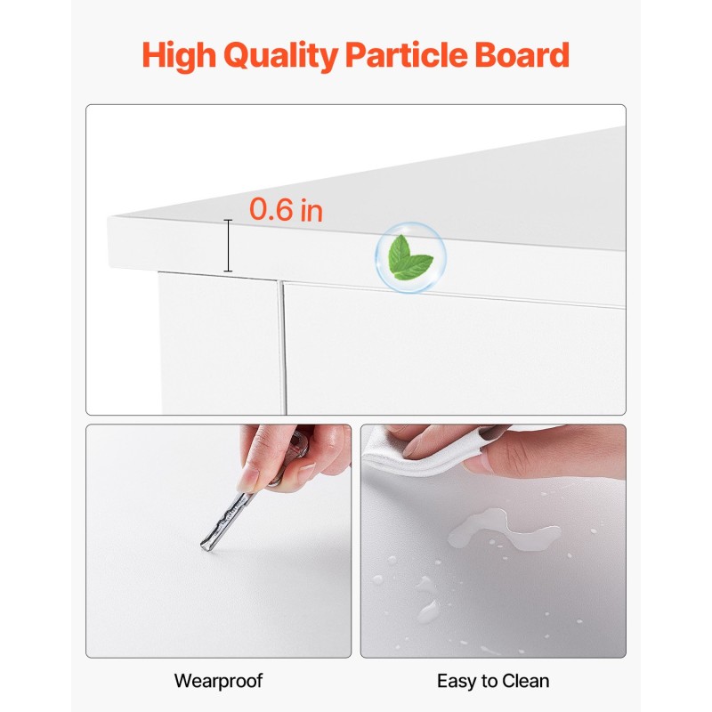 Lipasto lastulevy seitsemän laatikkoa vaalea puupinta moderni