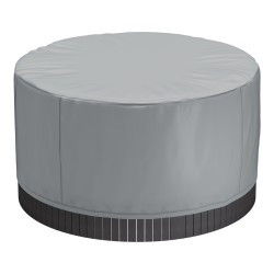 Poreallaspeite ulkokäyttöön 420D Oxford kangas 2000x2000x850 mm harmaa kiristysnyörillä