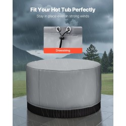 Poreallaspeite ulkokäyttöön 420D Oxford-kangas 2000x2000x850 mm harmaa kiristysnyörillä