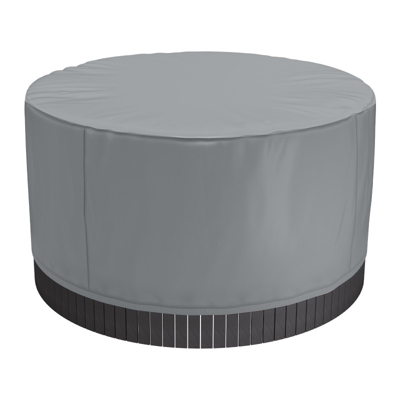 Poreallaspeite ulkokäyttöön 420D Oxford-kangas 2000x2000x850 mm harmaa kiristysnyörillä