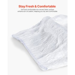 Kertakäyttöiset suojahousut aikuisille, koko M, imukyky 900 ml, 64 kpl