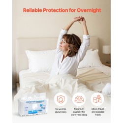 Kertakäyttöiset suojahousut aikuisille, koko M, imukyky 900 ml, 64 kpl