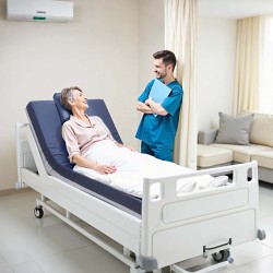 Hoitopatja kaksikerroksinen vaahtomuovi polyuretaanipäällinen pitkäaikaishoitoon 2030×1067×153 mm