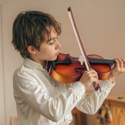 Viulu lehmus ja vaahtera 3/4 340 mm aloitussetti aloittelijoille