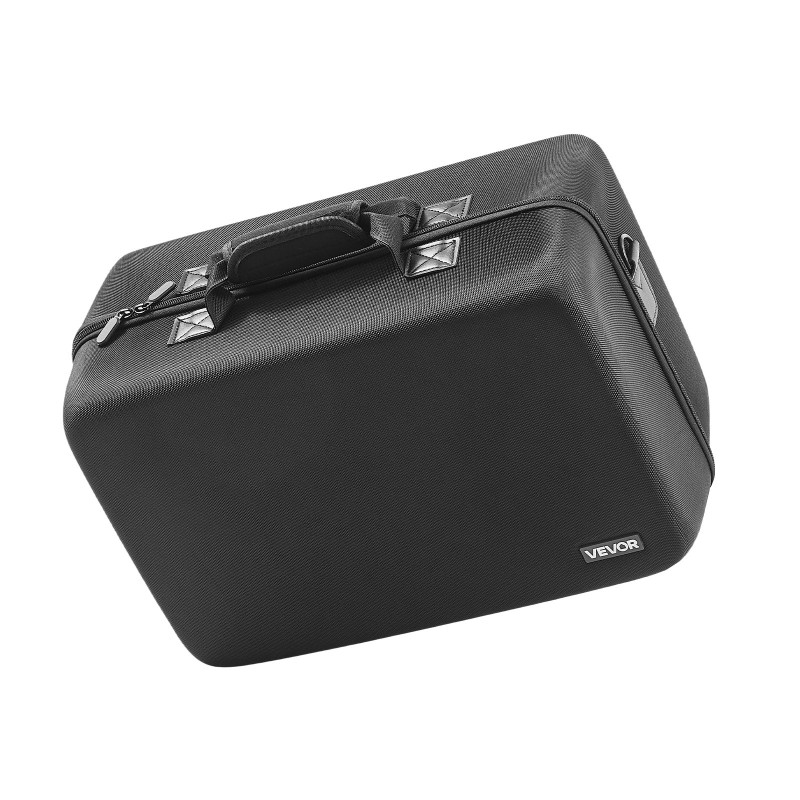 EVA-kantolaukku PS5 Slim konsolille musta samettivuori olkahihnalla