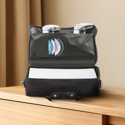 Kantolaukku PS5 ja PS5 Slim konsoleille nailon vedenkestävä musta
