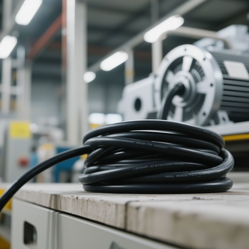 Sähkökaapeli CPE-kumieriste 10AWG 6 mm² 15,24 m hapeton kupari 600 VAC