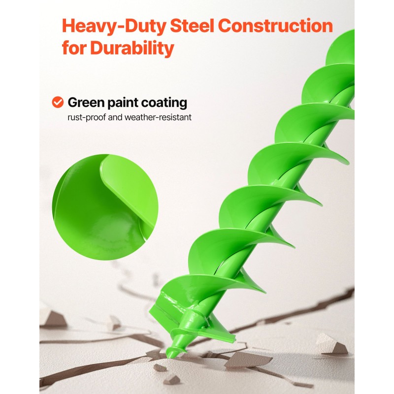 Istutusporanterä Q235-teräs valuteräspää volframikarbiditerät 120 mm halkaisija 20 mm istukkaan sopiva