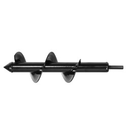 Maaporanterä teräs 80 x 300 mm istutukseen 3 8 tuuman kuusiokoloistukalle