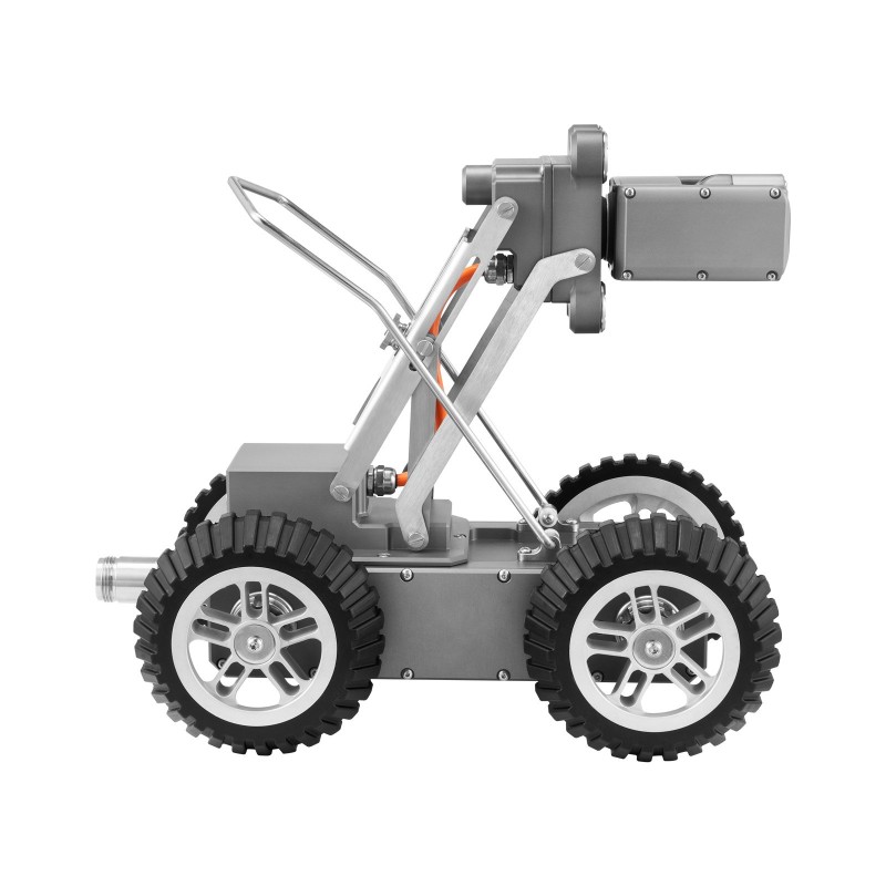 Putkistotarkastusrobotti 60 metrin kaapelilla 2 megapikselin kamerat 8 LED-valoa 300–1500 mm putkiin