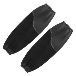 Hitsaushihat naudannahkaa ja paloa hidastavaa puuvillaa pitkät joustavilla hihansuilla hitsaukseen