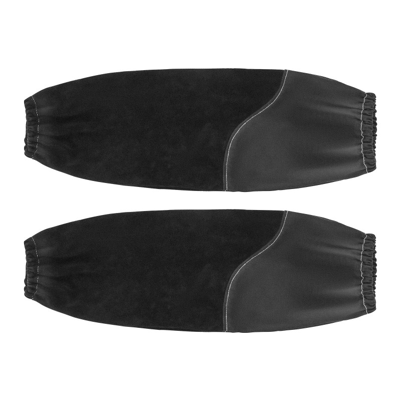 Hitsaushihat naudannahkaa ja paloa hidastavaa puuvillaa pitkät joustavilla hihansuilla hitsaukseen