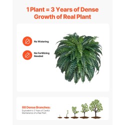 Riippuva tekosaniainen suuri levitetty halkaisija 110–120 cm silkkikangas ja polyeteeni