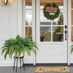 Tekosaniaainen riippuva silkkikangas polyeteeni 95–105 cm halkaisija 1 kpl sisä ja ulkokäyttöön