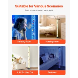 Lattiakuplalamppu 120 cm ABS-muovi 16 väriä kaukosäätimellä