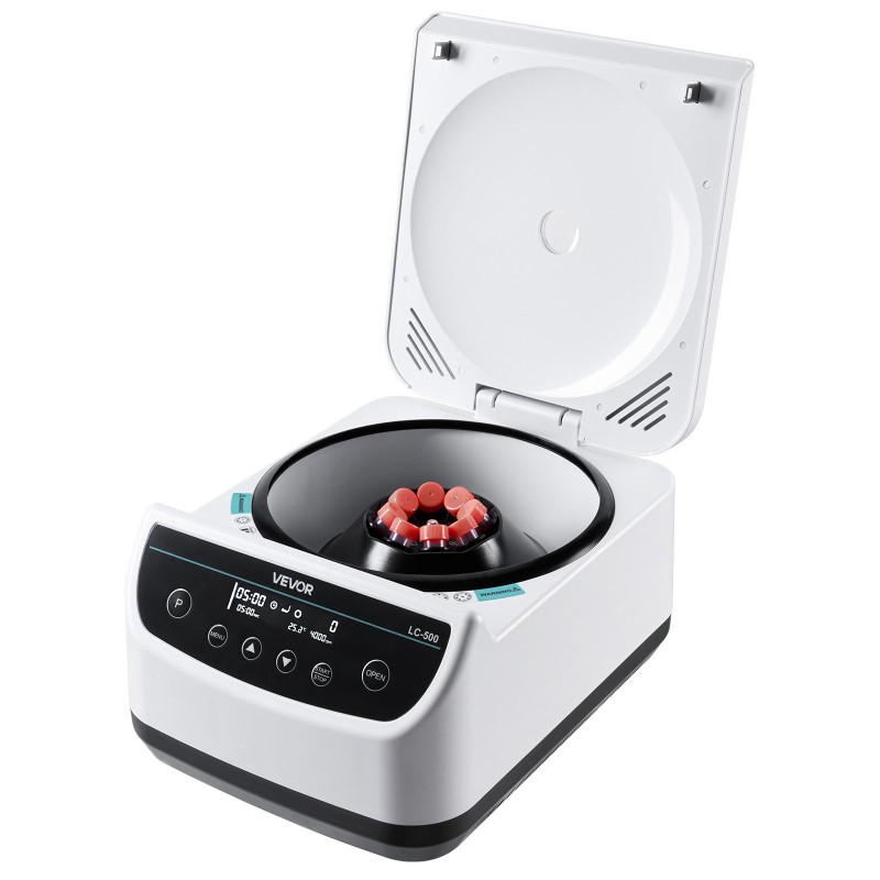 Pöytäsentrifugi matalanopeuksinen 500–4000 kierrosta minuutissa 100–1900 g 8 kpl 15 ml laboratorioon