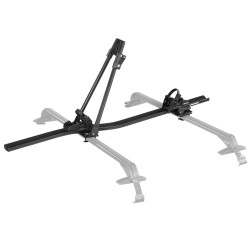 Kattopyöräteline pystyasennettava alumiinirunkoinen yhdelle polkupyörälle lukittava 20 29 tuuman renkaisiin sopiva