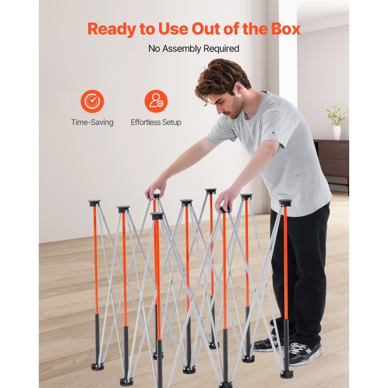 Taitettava työpukki alumiiniseos ja hiiliteräs 1589 kg kantavuus 9 tukijalkaa