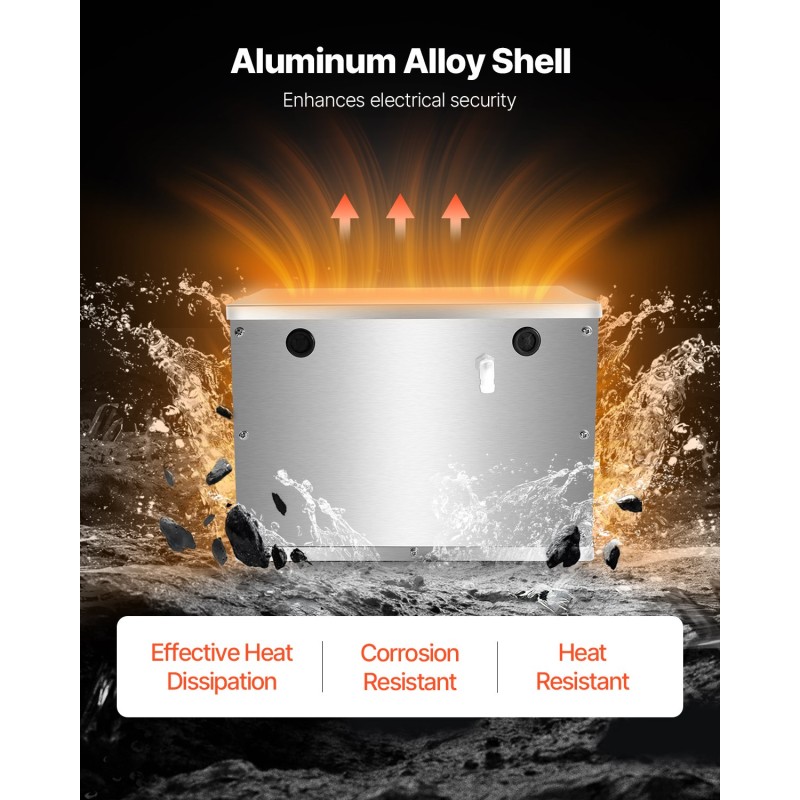 Akkuboxi alumiiniseoskuorinen 24/31-kokoluokan akuille maastoautoihin ja kuorma-autoihin