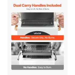 Kuumakuivain työkaluille 2 l 0–220 °C ajastin 5–60 minuuttia