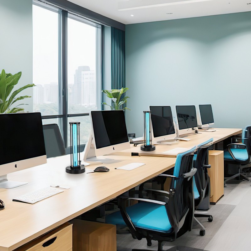 UV-C ja otsonivalaisin 36W ABS-muovi kauko-ohjaimella kolmitasoinen ajastin