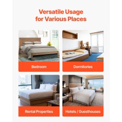 Sängyn pohjalevy puinen 10 mm 8-osainen yhden hengen taitettava