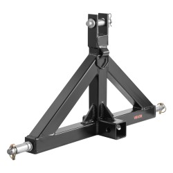 3-pisteen vetokuulan vastaanotin hiiliteräksinen 2-tuumaiselle vetokuulalle 3000 paunan kantavuus