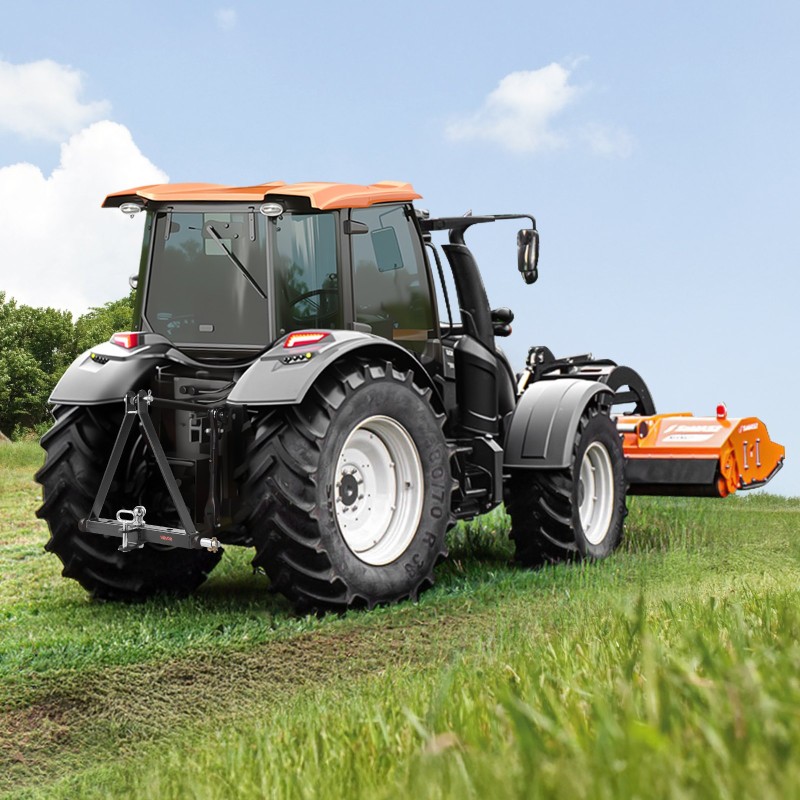 3-pisteen vetokoukkuvastaanotin hiiliteräs pintakäsitelty 2-tuumainen kantavuus 6000 paunaa