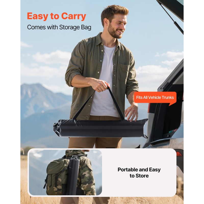 Vetoreki PE-materiaali 1850x580 mm 250 kg kantavuus maasto ja pihakäyttöön