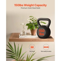 Teräksiset kelluvat hyllykiinnikkeet 16 tuumaa 2 kpl 68 kilogramman kantavuus