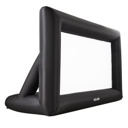 Puhallettava elokuvanäyttö 4 3 m 600D valkokangas ulkokäyttöön ja sisäkäyttöön