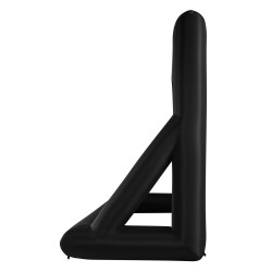 Puhallettava elokuvakangas 16 jalan pestävä valkokangas musta runko ulkokäyttöön